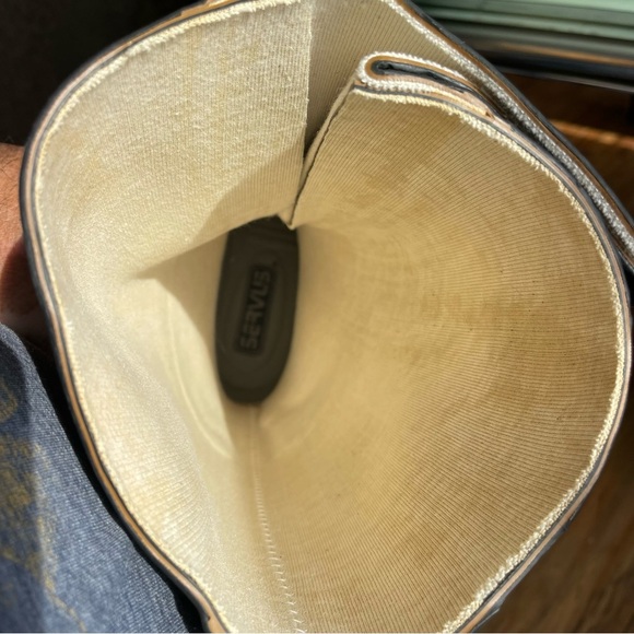 Servus Mens Size 11 Steel Shank Work Hunting Insulated 16" Rubber 2 Buckle Boot - Picture 9 of 10